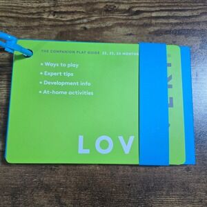 Lovevery "The Companion" Play Guide 22‎ 23 24 Months Playtime Activities